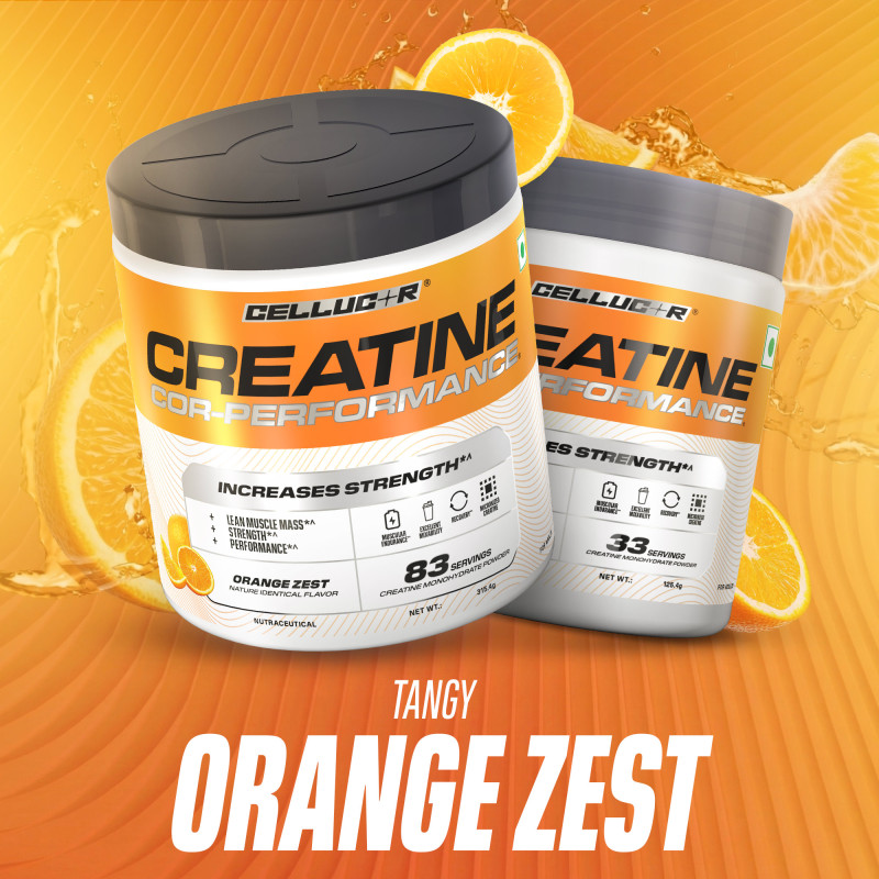 CELLUCOR Creatine Cor-Performance Orange Zest 83 Serving - 315Gm