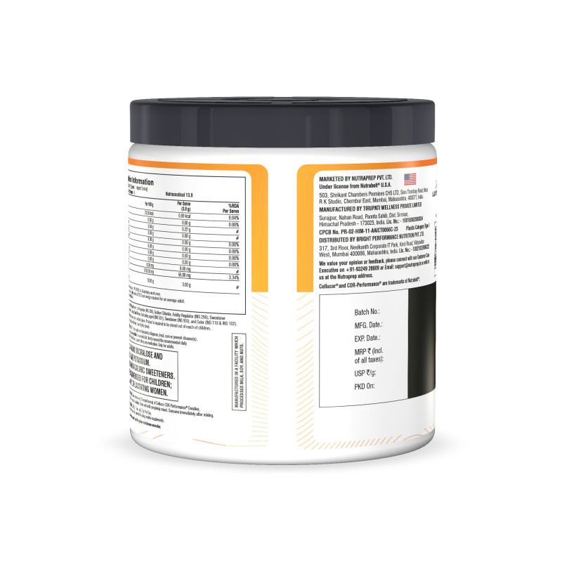 CELLUCOR Creatine Cor-Performance Orange Zest 83 Serving - 315Gm