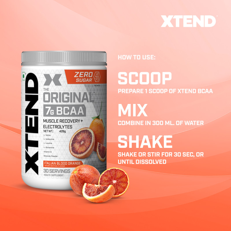 XTEND Original BCAA Italian Blood Orange 30 Serving - 426GM