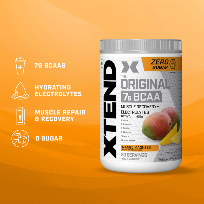 Xtend Original BCAA Mango Madness 30 Serving -  405GM
