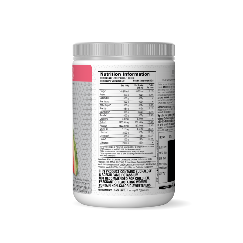 Xtend Original BCAA Watermelon Explosion 30 Serving - 375GM